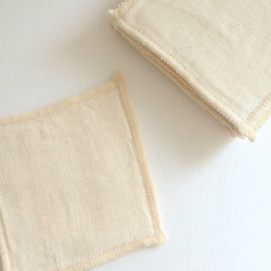 Japanese Reusable Organic Cotton Makeup Pads