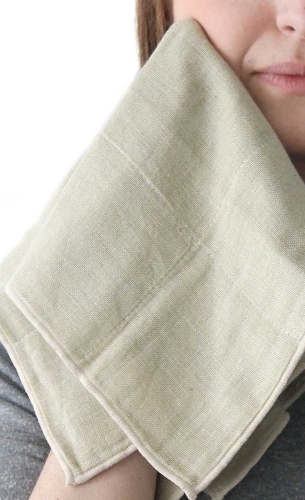 Japanese Organic Cotton Face Towel