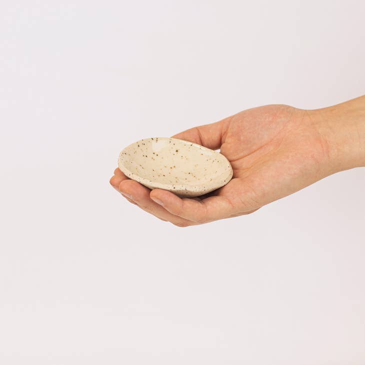 Little Speckled Ceramic Dish