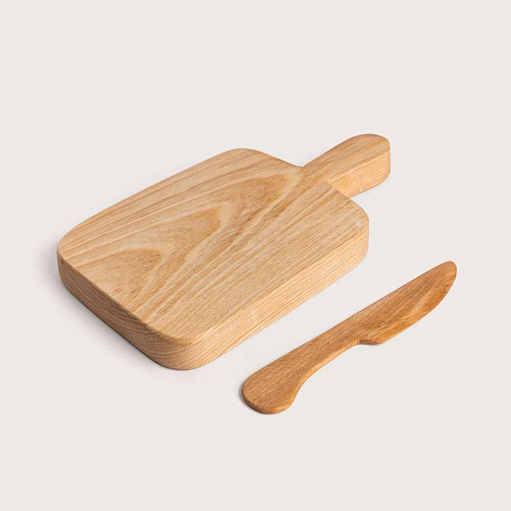 Mini Cheese Board + Cheese Knife