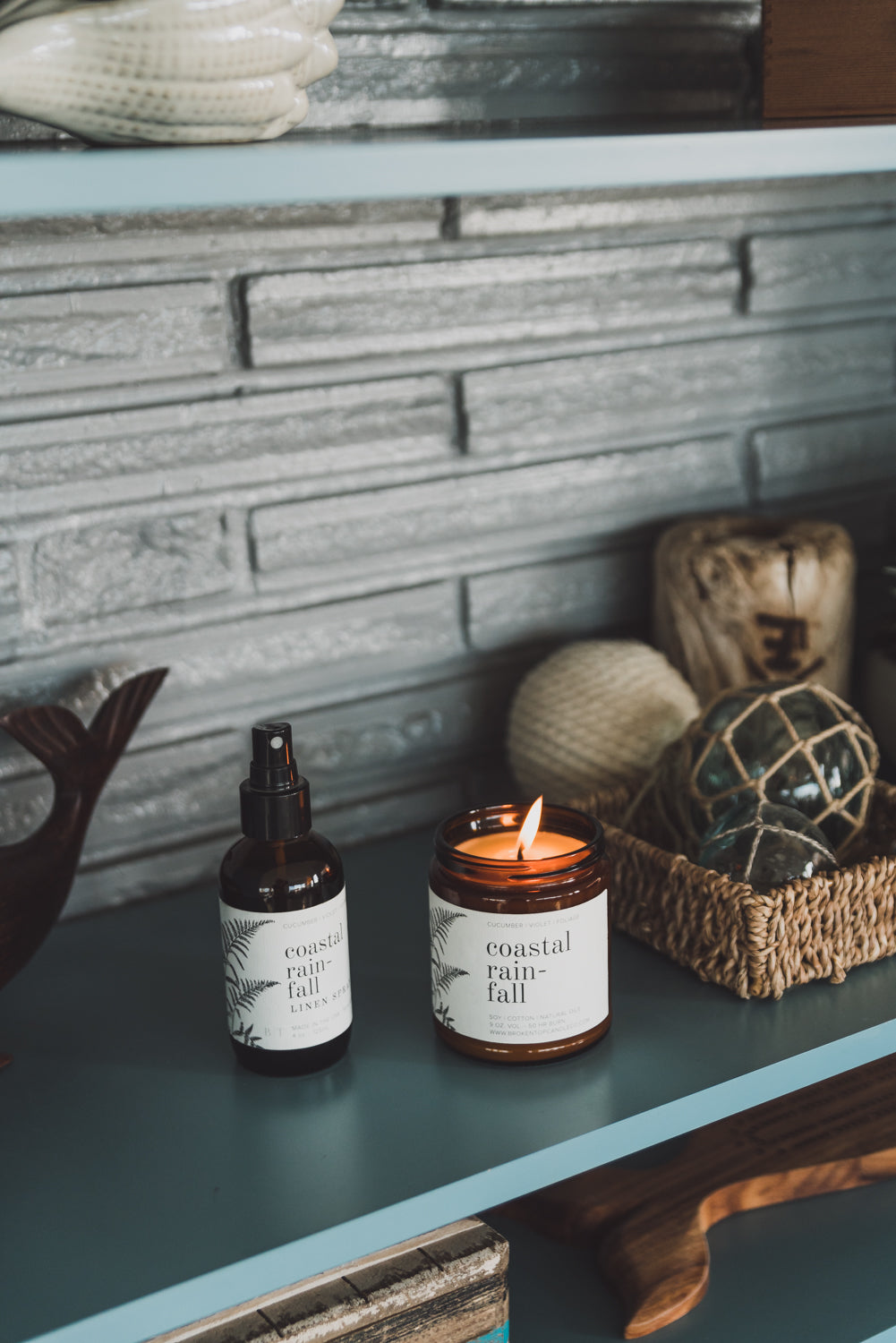 Coastal Rainfall Soy Candle