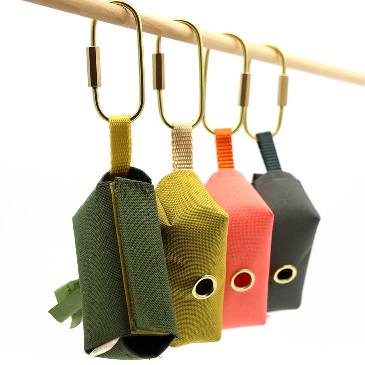 Canvas Poop Bag Holder