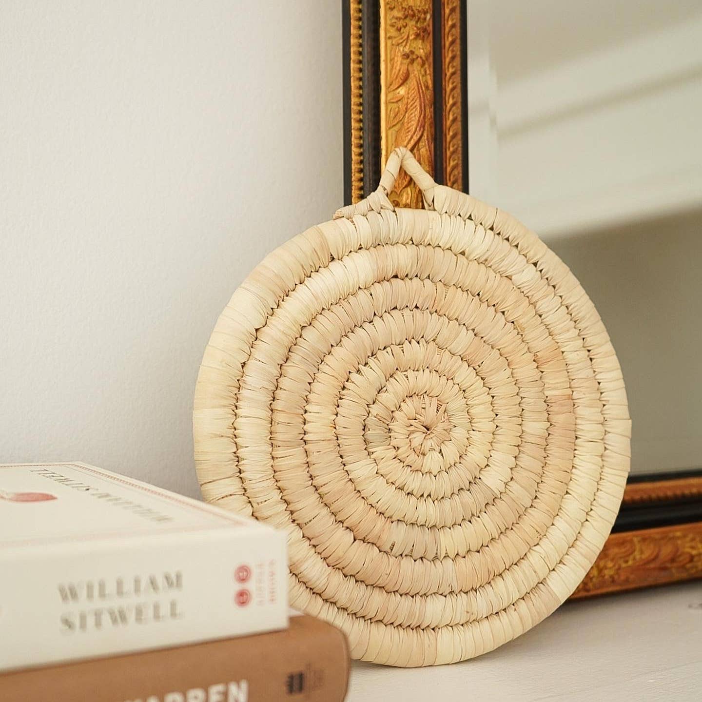 Natural Woven Trivets - Set of 2