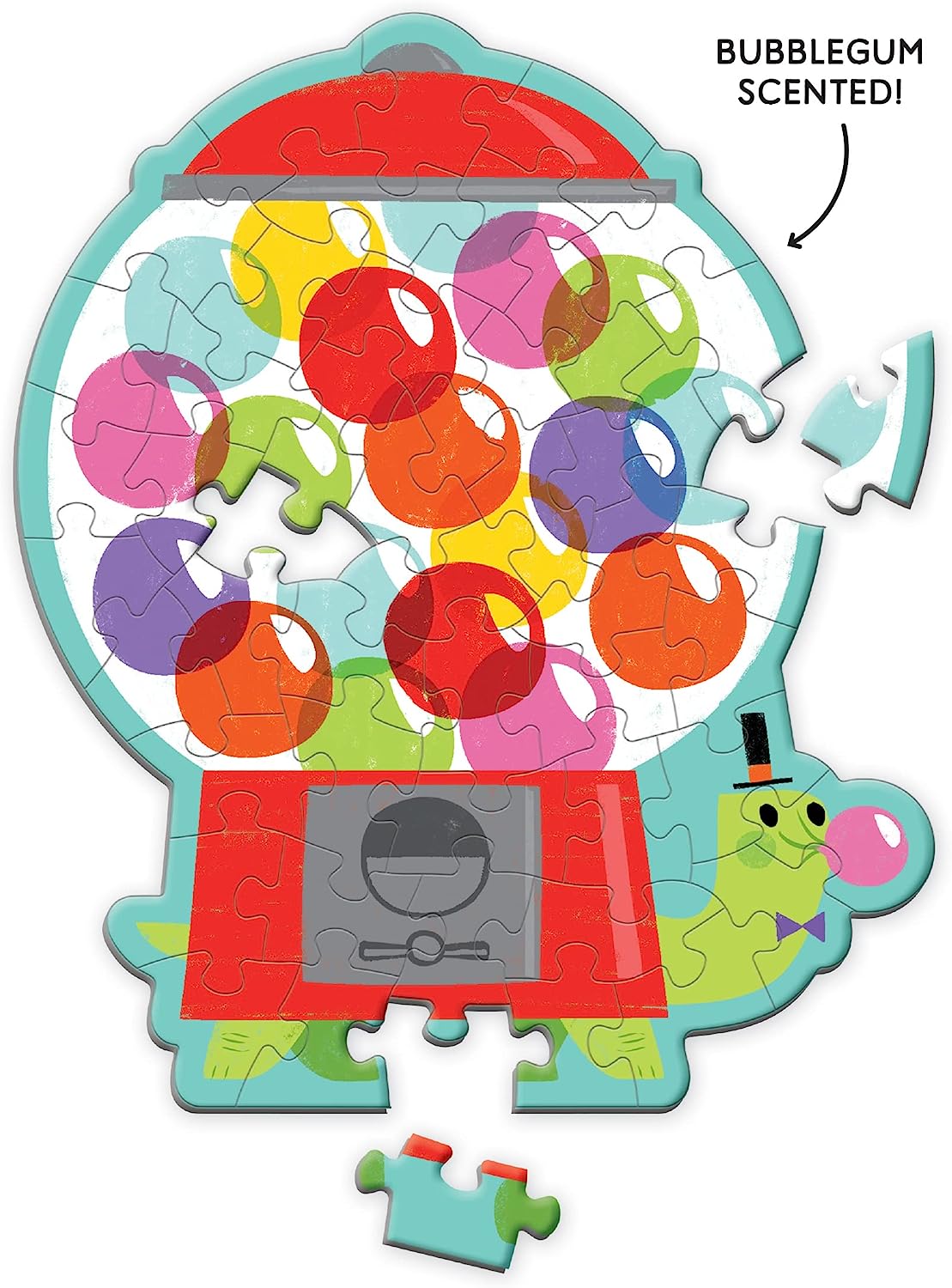 48-Piece Scratch and Sniff Shaped Mini Puzzle