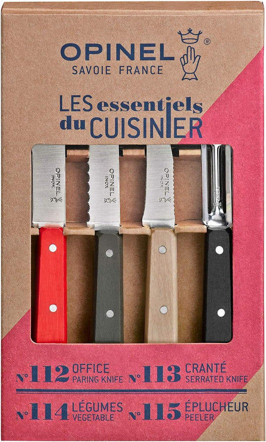 Opinel Essentials Kitchen Knives Box Set