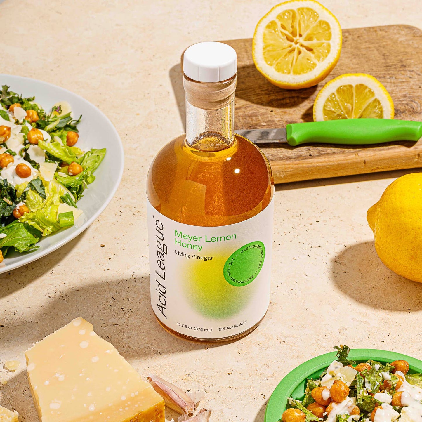 Meyer Lemon Honey Living Vinegar