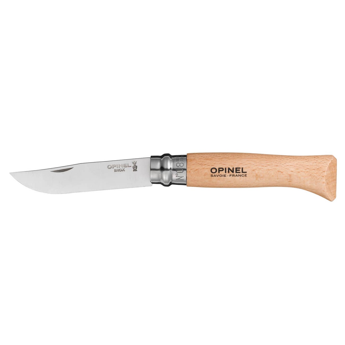 No.08 Stainless Steel Folding Knife w/ Carry Sheath