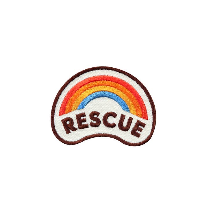 "Rescue" Iron-on Patch for Dogs