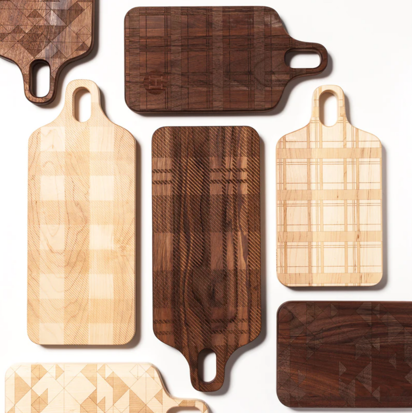 KFG Fav. Plaid Maple Cutting Board