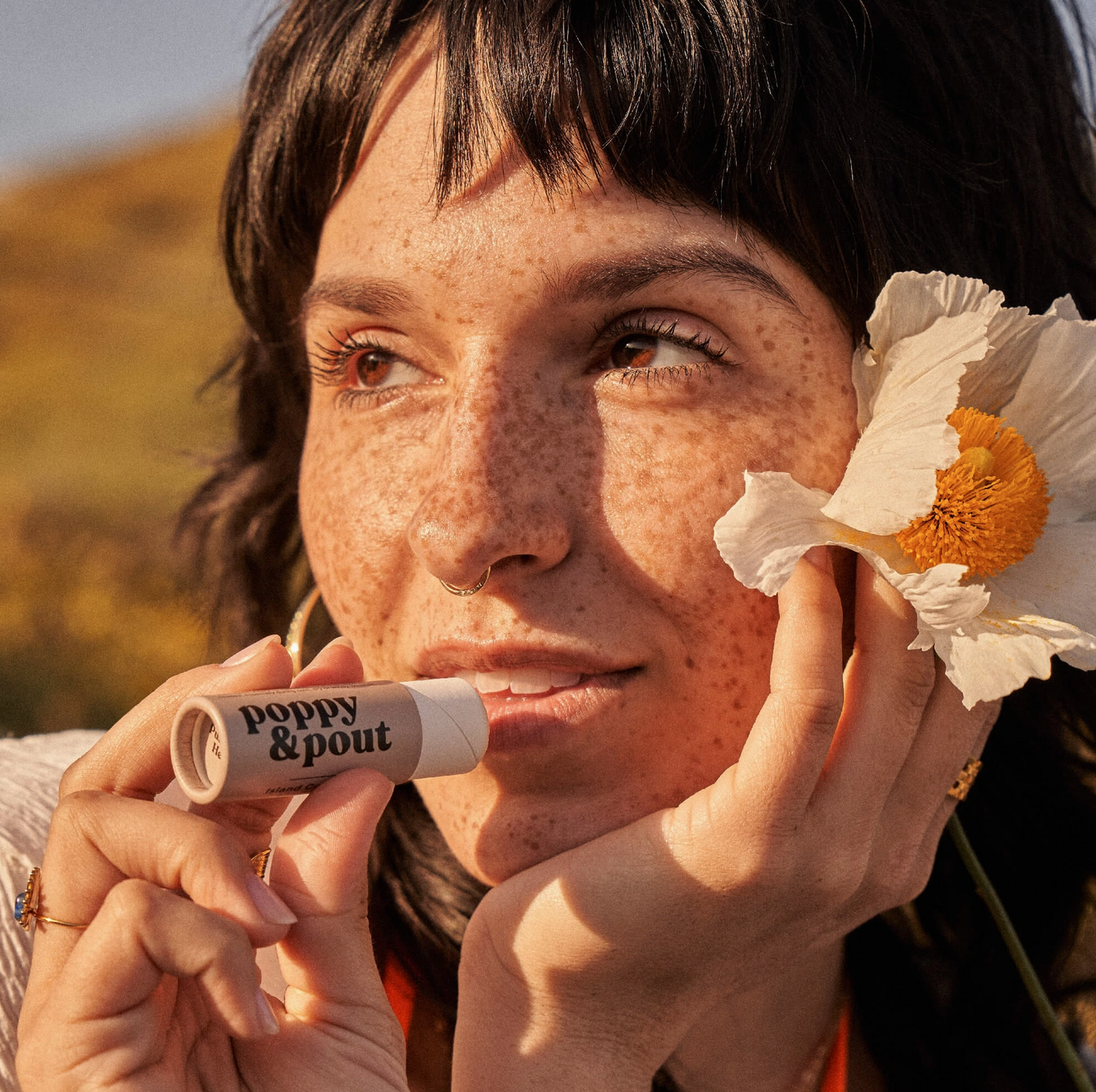 Poppy & Pout Hydrating Island Coconut Lip Balm