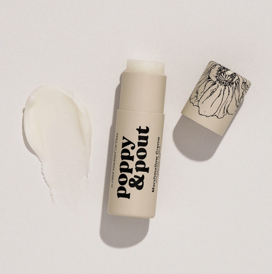 Poppy & Pout Hydrating Marshmallow Creme Lip Balm