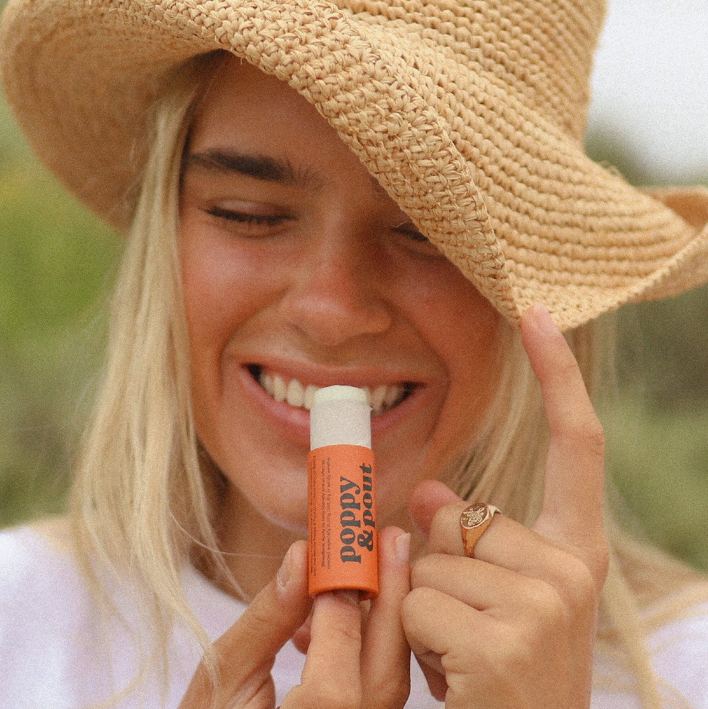 Poppy & Pout Hydrating Orange Blossom Lip Balm