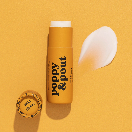 Poppy & Pout Hydrating Wild Honey Lip Balm