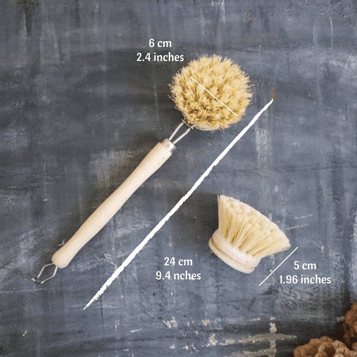 Bamboo Sisal Dish Brush