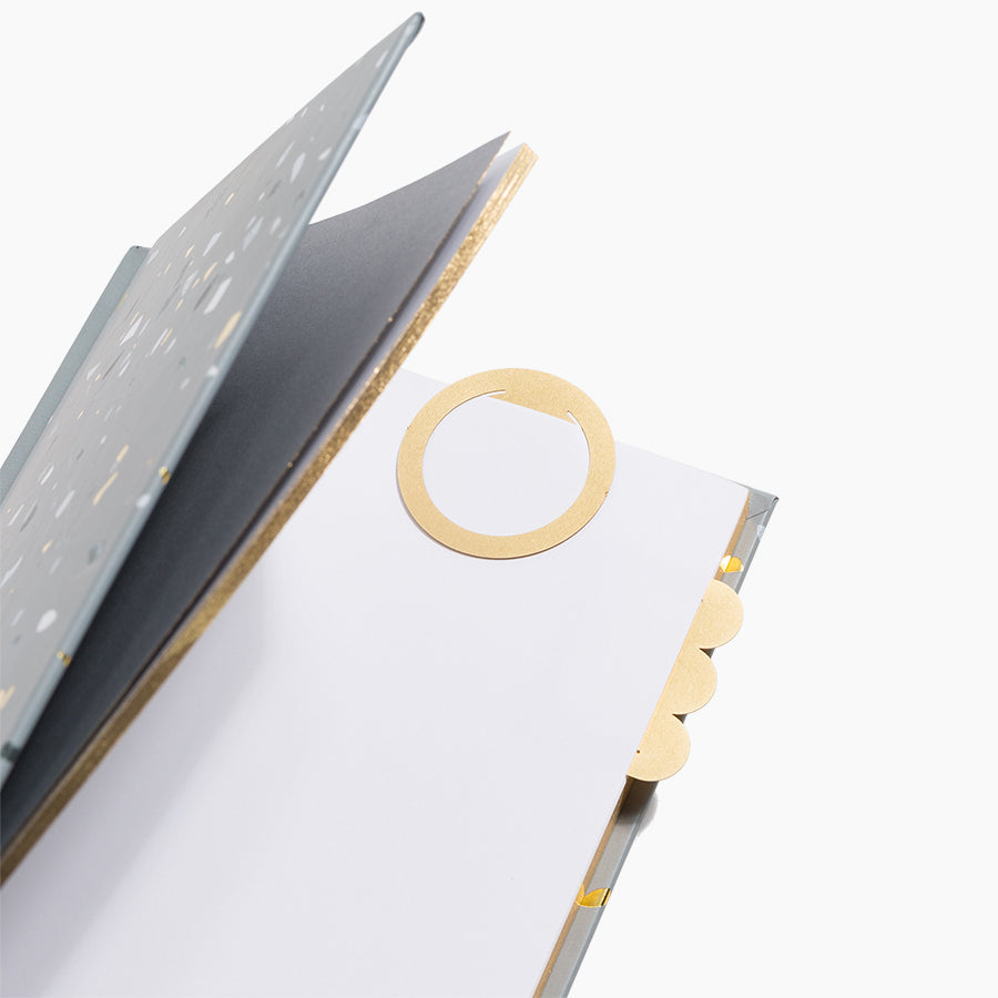 Geometric Brass Page Markers