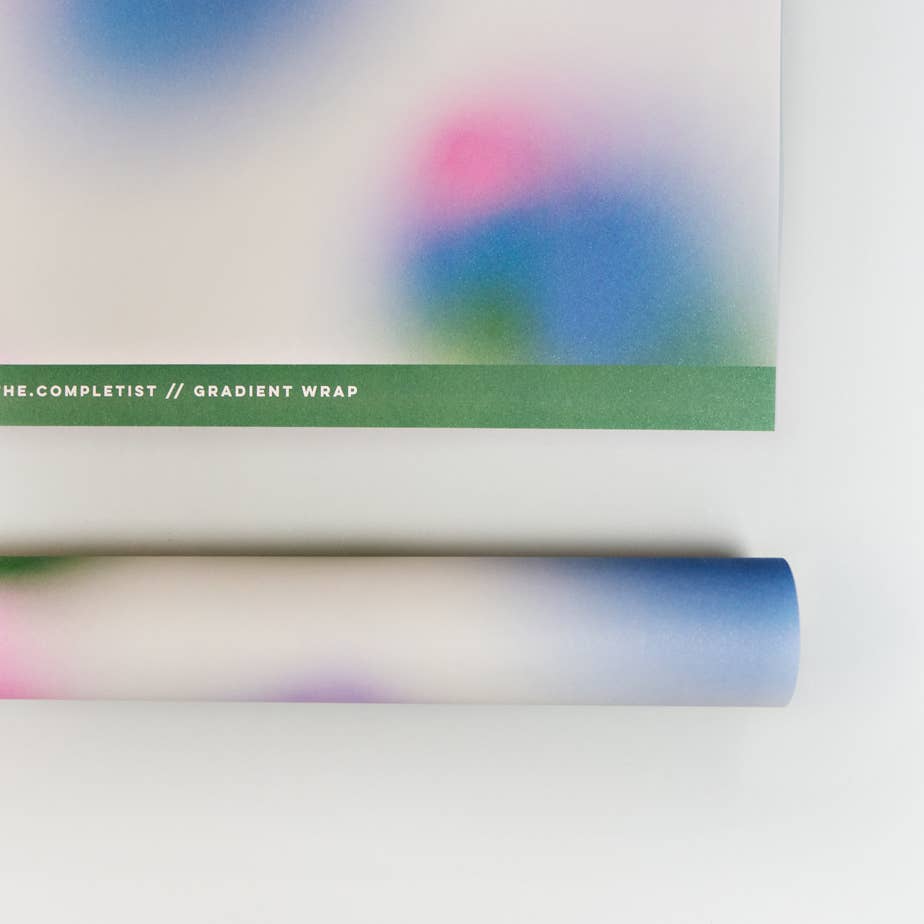 Gradient Flat Gift Wrap