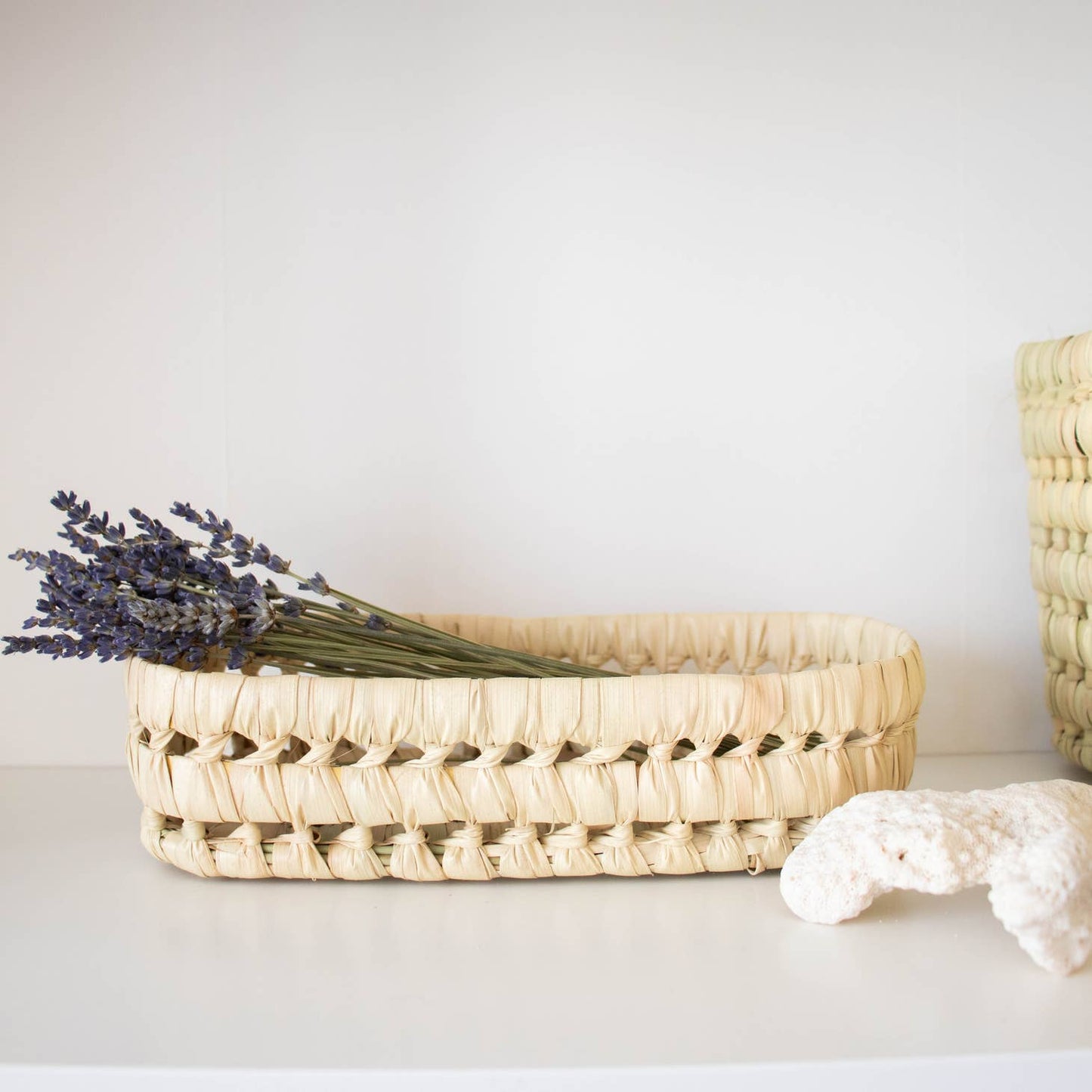 Open Weave Storage Basket