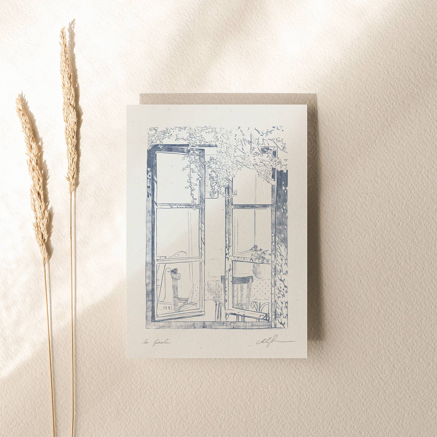 "La Finestra" Art Print