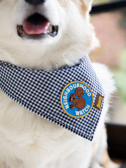 "Neighbourhood Watch" Iron-on Patch for Dogs