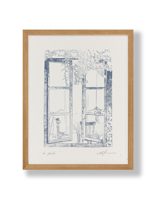 "La Finestra" Art Print