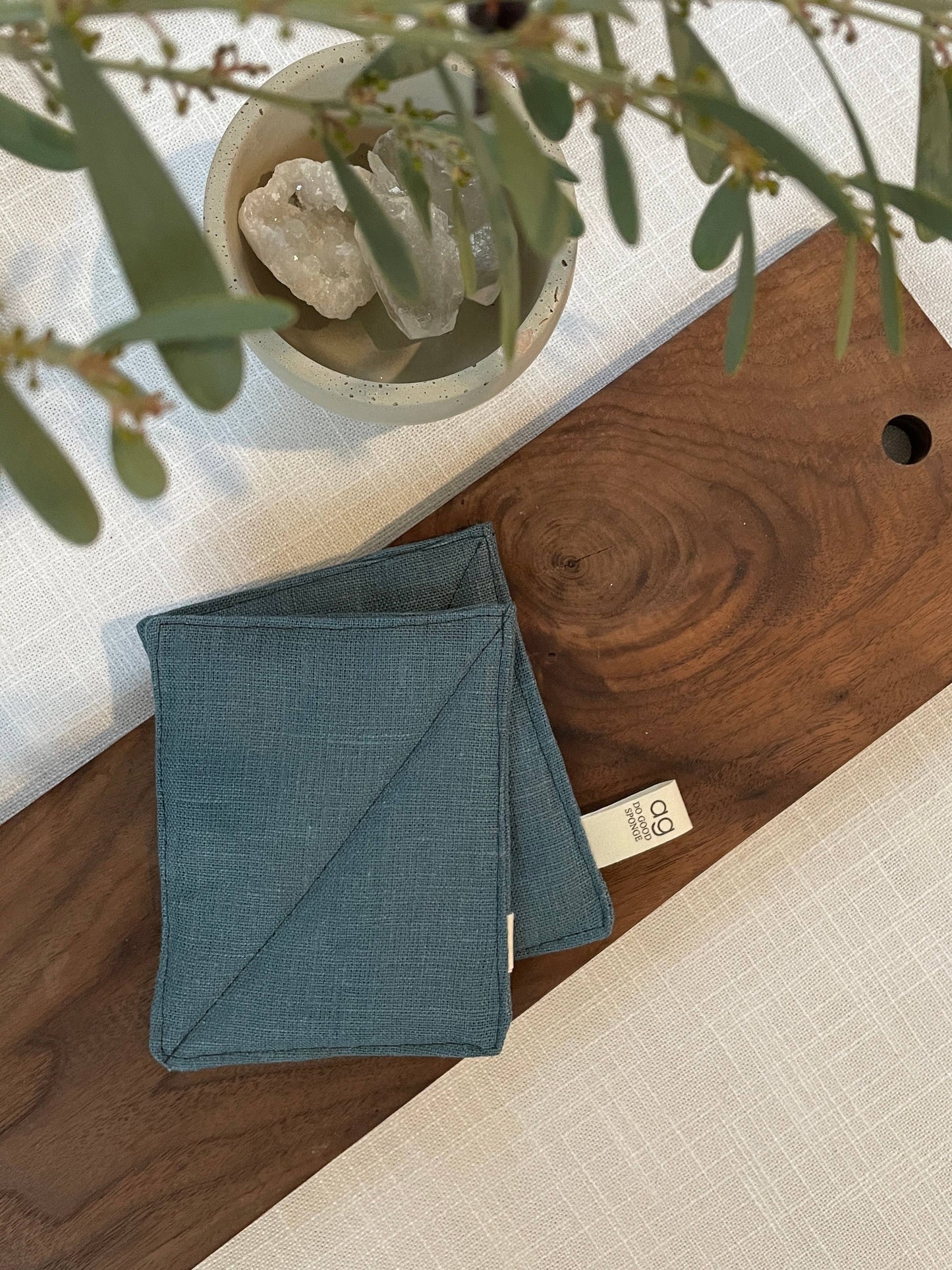 Squishy Eco Friendly Linen Sponge Set