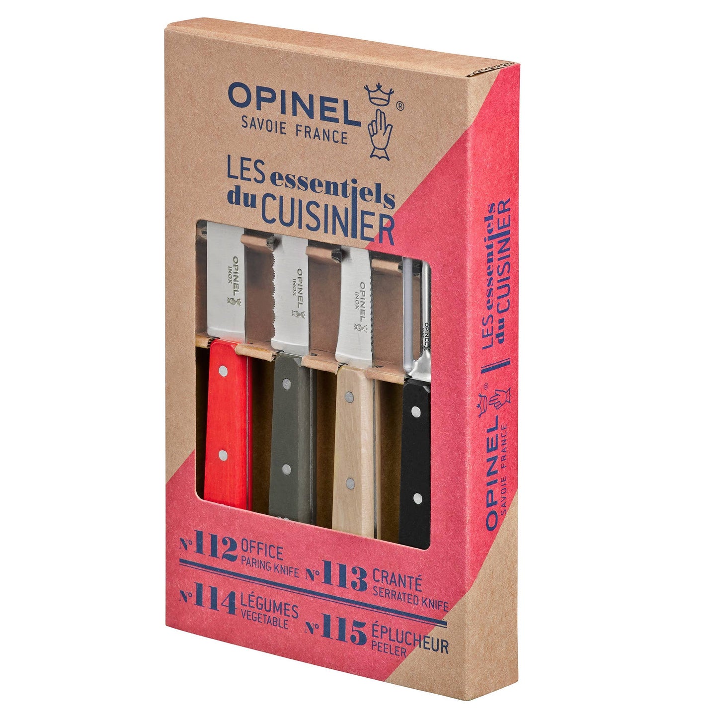 Opinel Essentials Kitchen Knives Box Set