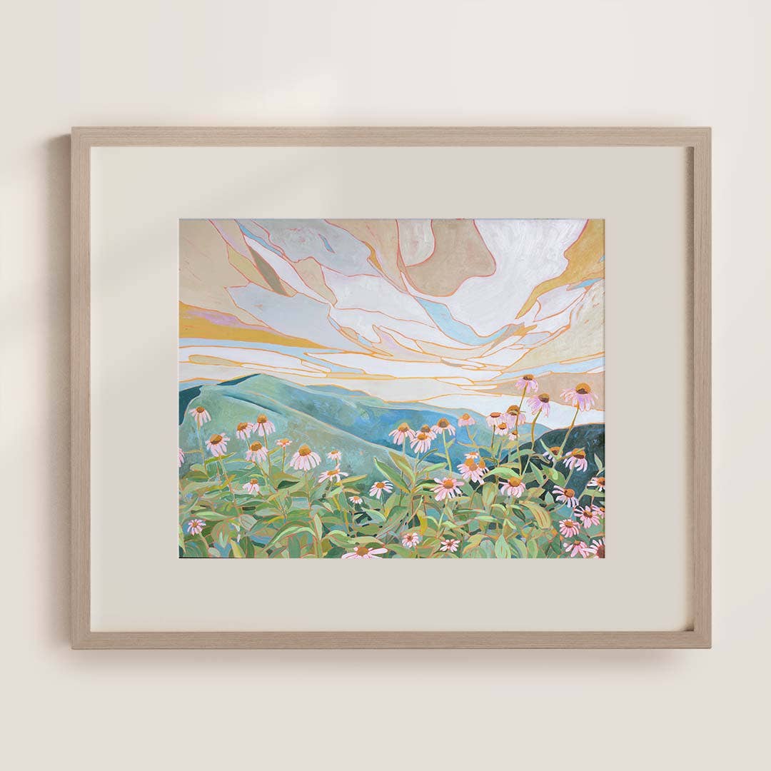 Golden Light Print