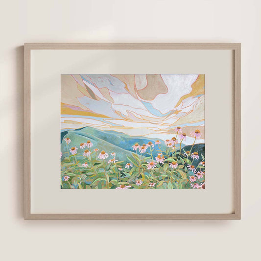 Golden Light Print