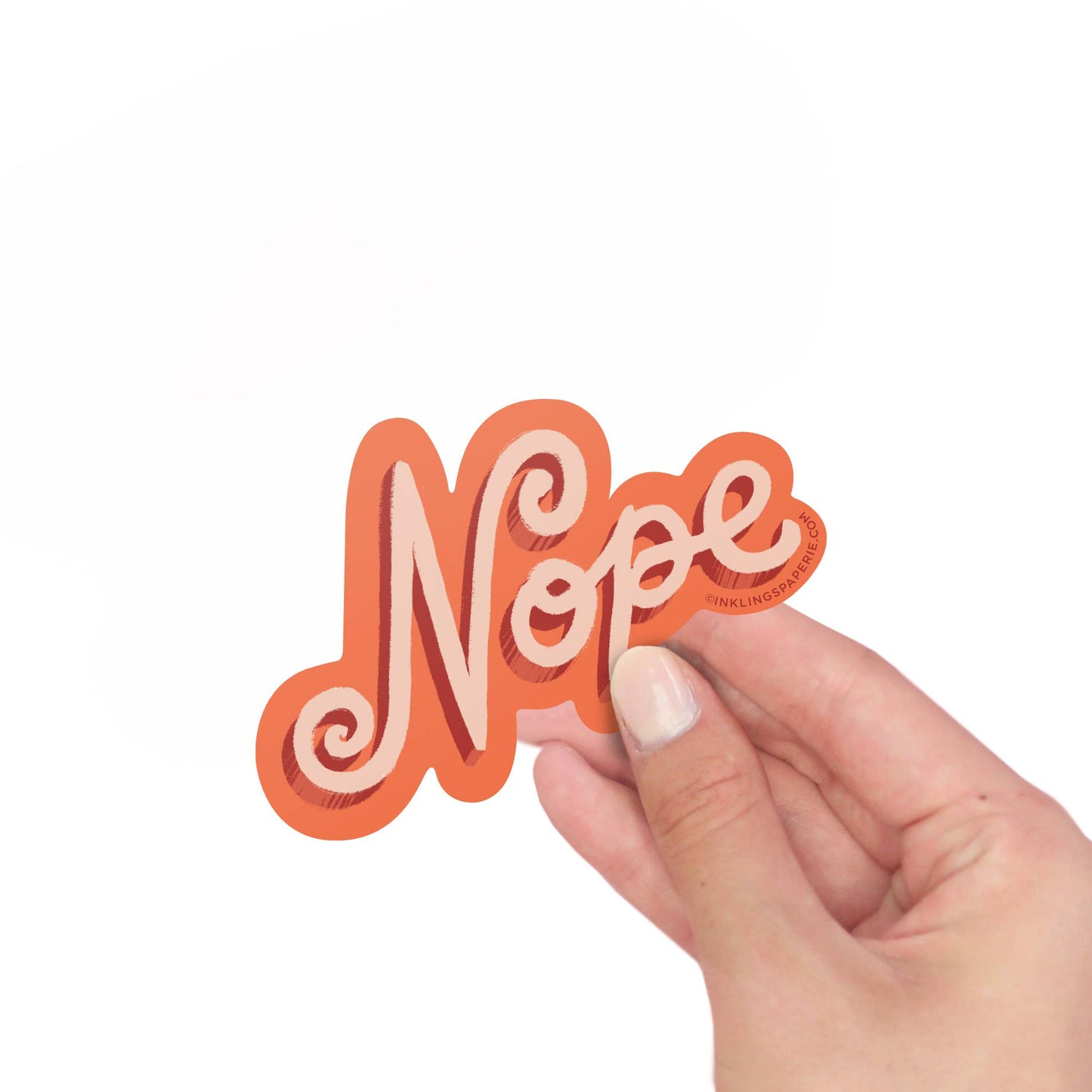 Vinyl Sticker - Nope