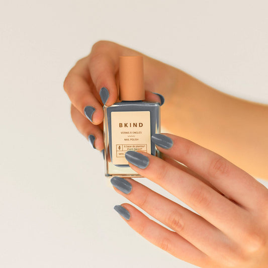 BKIND Karma Blue-Gray Vegan Polish