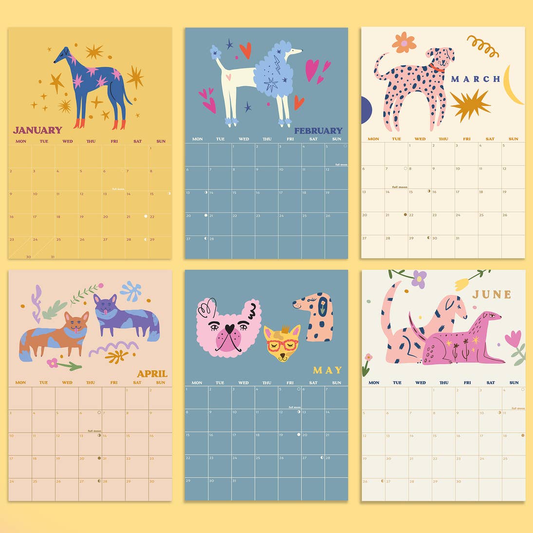 2023 Wall Calendar | Dogs & Doodles