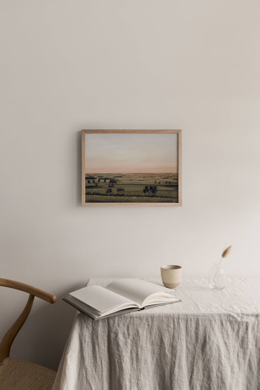 Terracotta Sunset Print