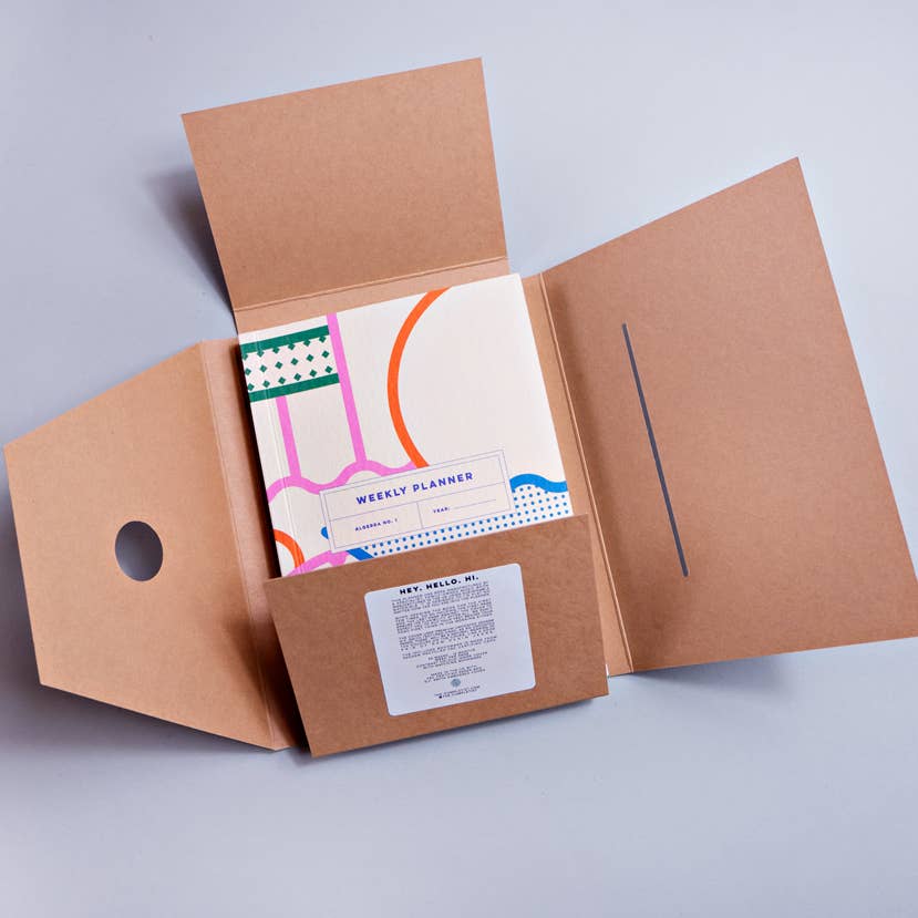 Lay Flat Pocket Weekly Planner