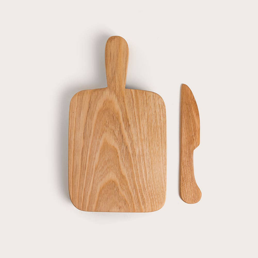 Mini Cheese Board + Cheese Knife