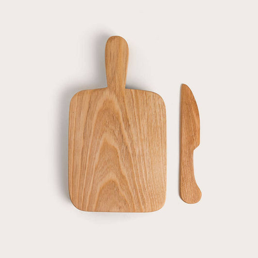 Mini Cheese Board + Cheese Knife