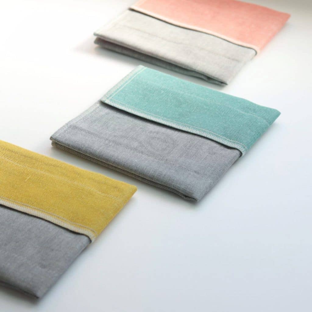 Japanese Dishcloths with Binchotan Charcoal