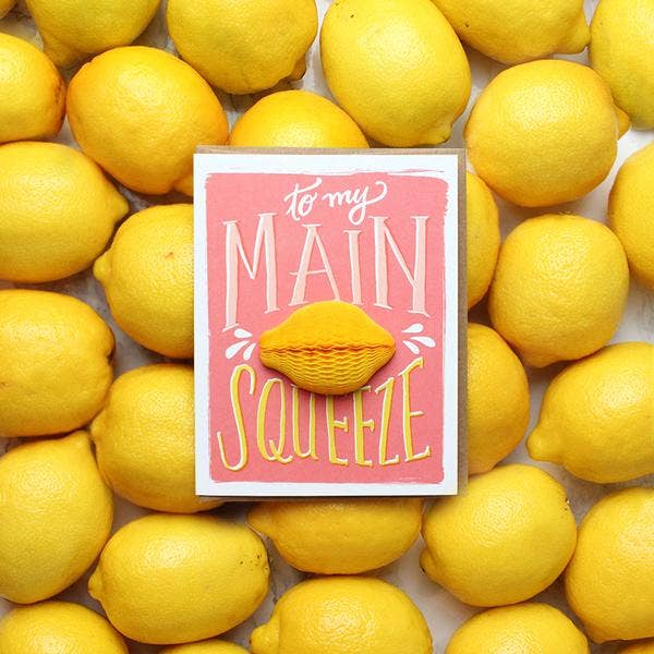 Lemon Pop-up Card
