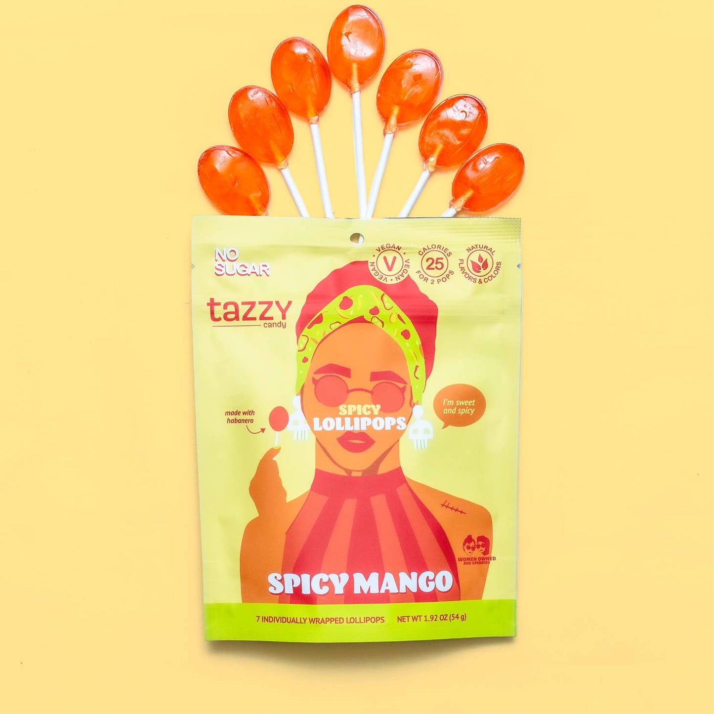 Spicy Mango Lollipops