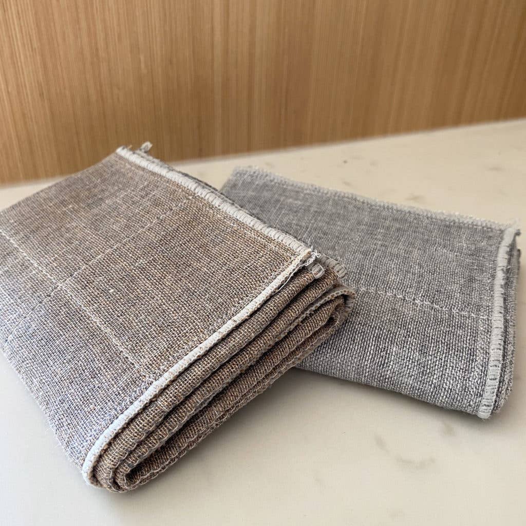 Japanese Organic Face Towel with Binchotan Charcoal