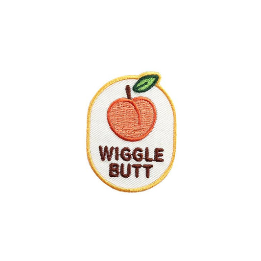 "Wiggle Butt" Iron-on Patch for Dogs
