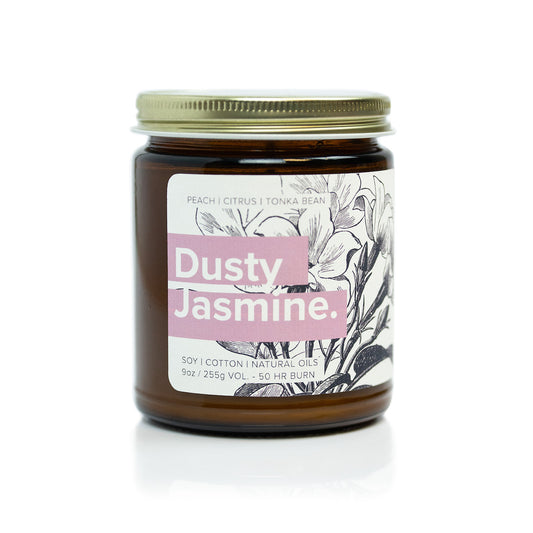 Dusty Jasmine Soy Candle