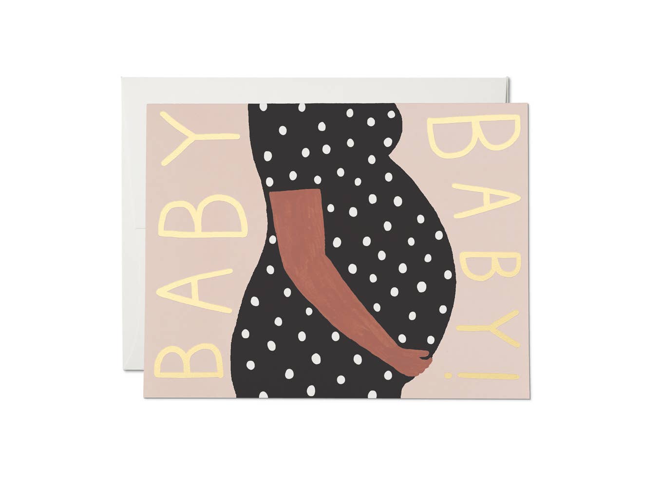 Baby Bump baby greeting card
