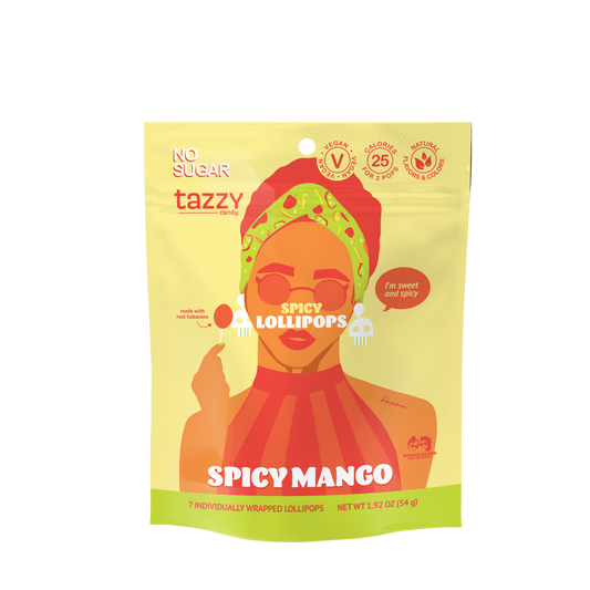 Spicy Mango Lollipops