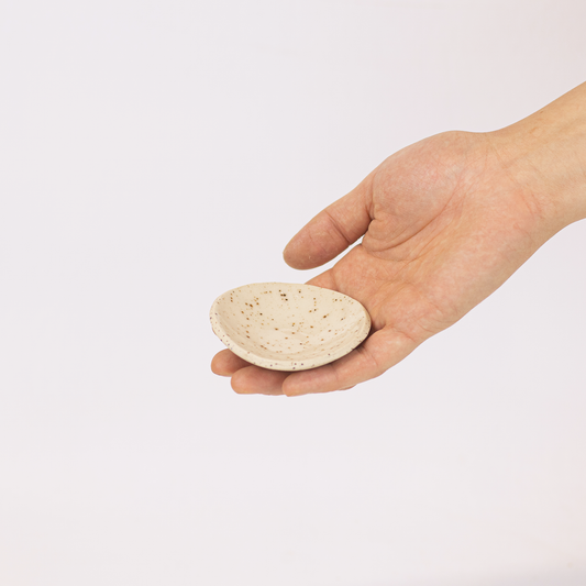 Little Speckled Ceramic Dish