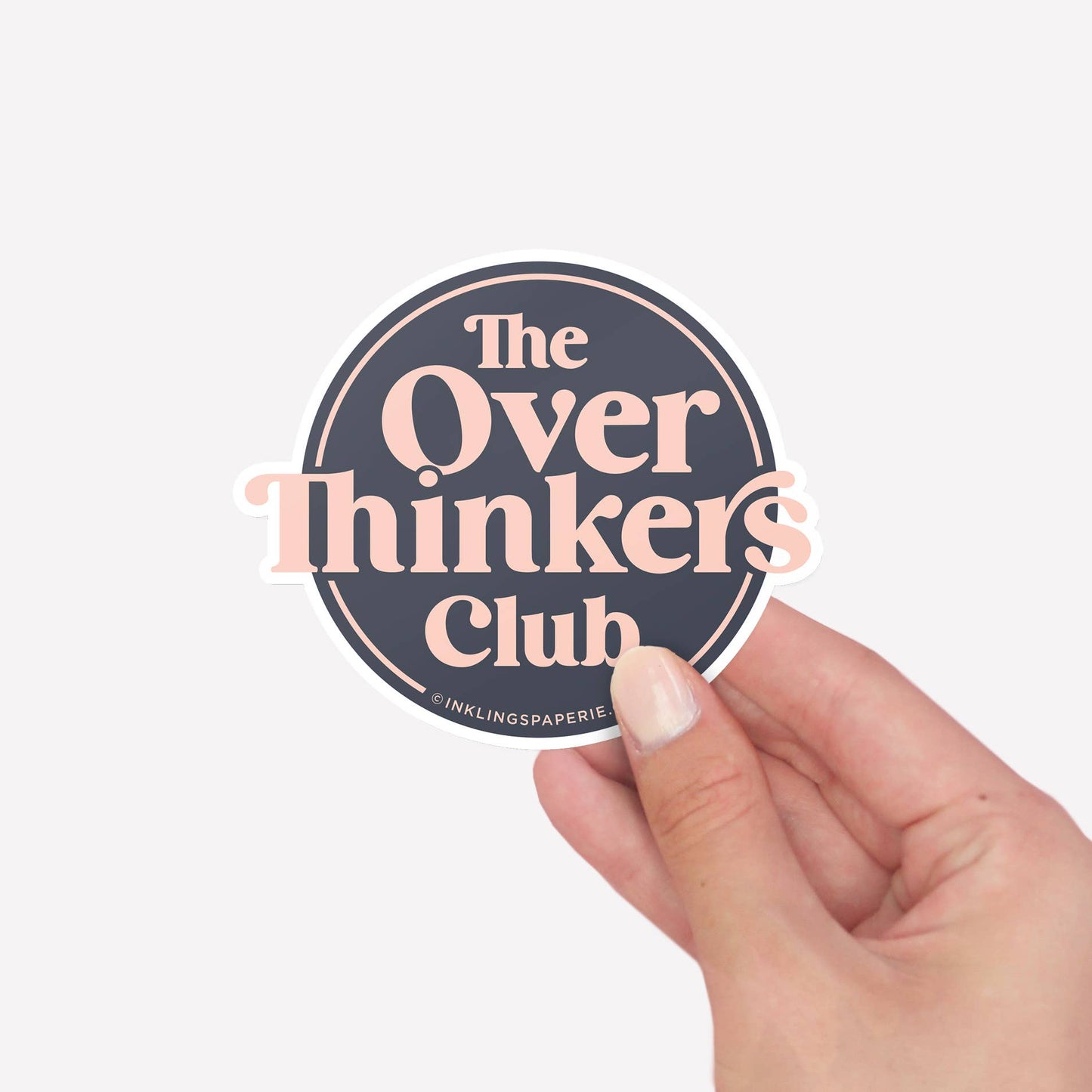 Vinyl Sticker - Overthinkers Club