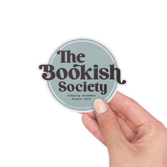 Vinyl Sticker - Bookish Society