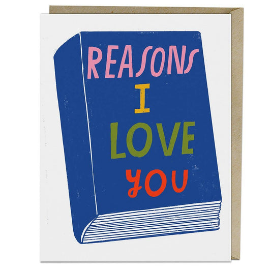 Lisa Congdon Reasons I Love You Card